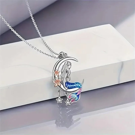Elegant Mermaid necklace 🌸💖💜🌹🧜