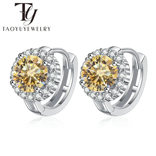 925 Sterling Silver Moissanite rings